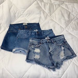 Forever 21 denim shorts (3)